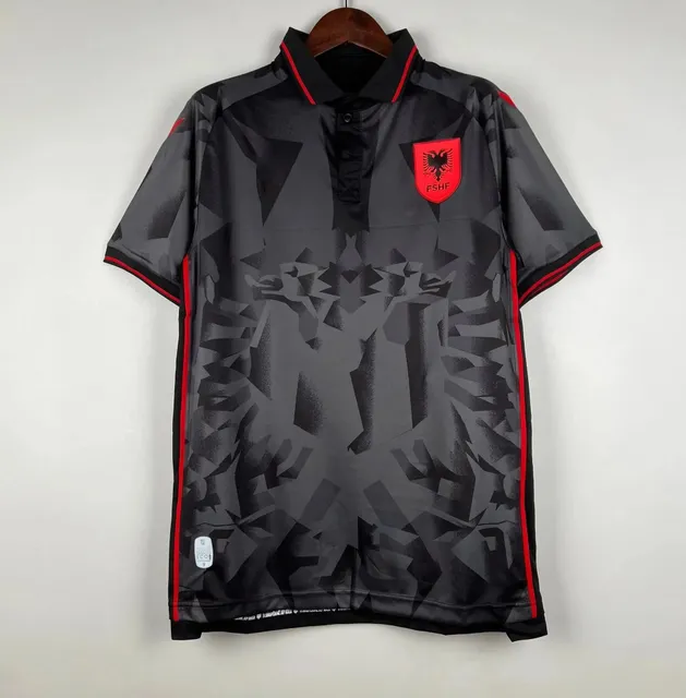 Adidas Albania National Team Jersey Geometric Print