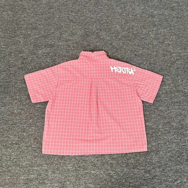 Mertra Short-Sleeve Shirt Grid Print