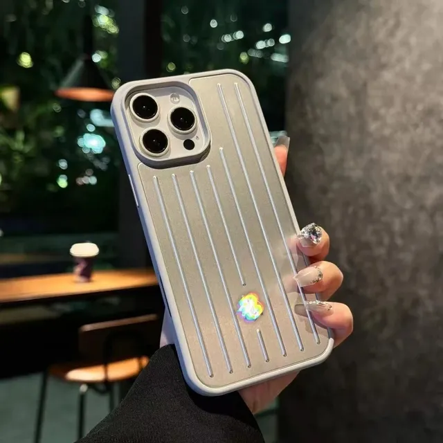 Rimowa Phone Case Aluminum Groove Design