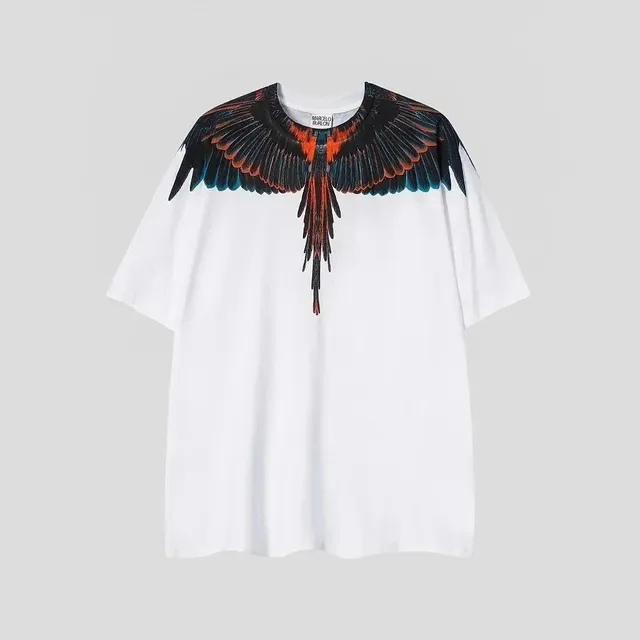 Marcelo Burlon Wings T-Shirt Multicolor Wings Print