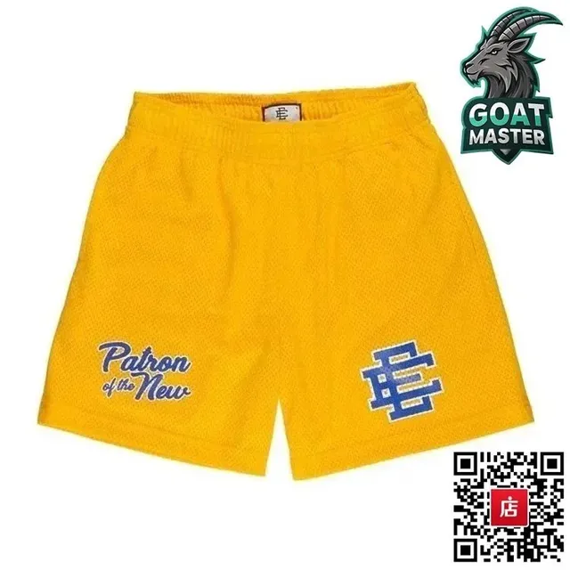 Eric Emanuel Mesh Shorts Patron of the New