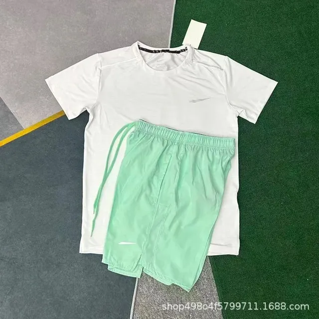 Nike Tech Fleece Set White and Mint Green