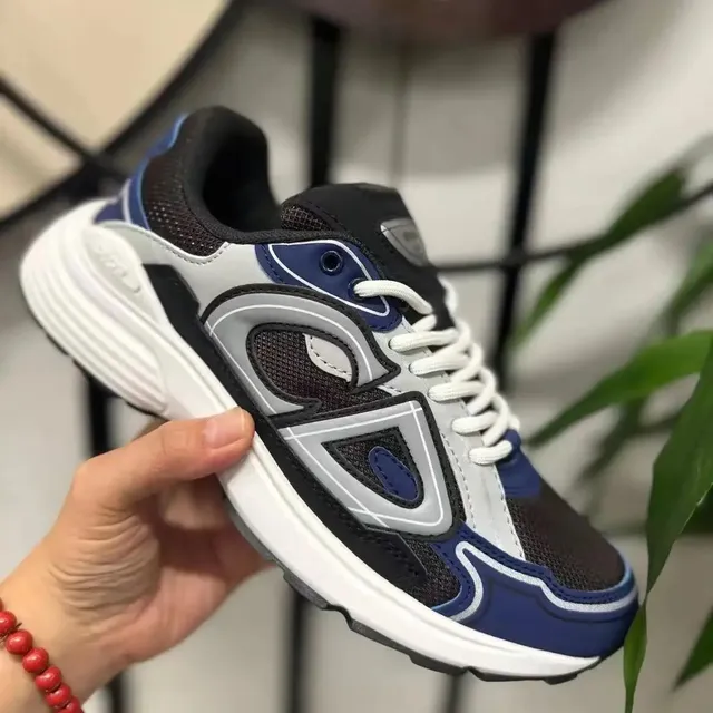 Balenciaga Triple S Navy Grey Black