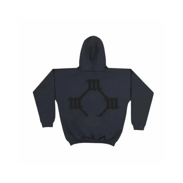 Amiri Hooded Sweatshirt Triple M Logo