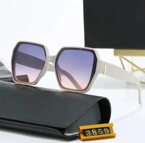 Saint Laurent Square Sunglasses Gradient Lens
