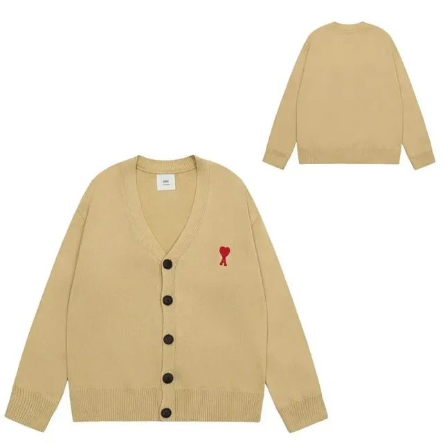 Off-White Cardigan Heart Logo