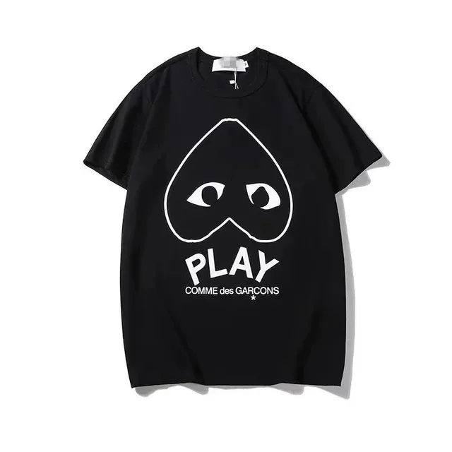 Comme des Garçons Play T-Shirt Heart Eyes Logo