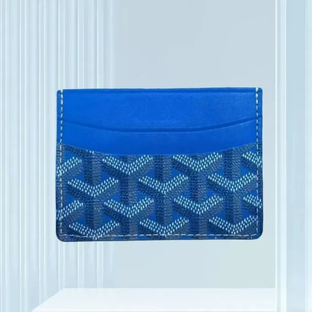 Goyard Card Holder Goyardine Canvas
