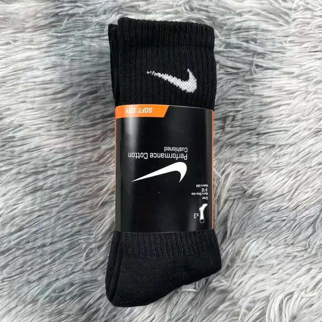 NIKE 3 Pairs  Black（red packaging）