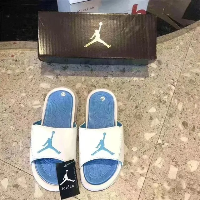 Jordan Slide White/Blue