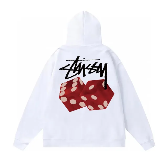 Stüssy Hooded Sweatshirt Dice Print