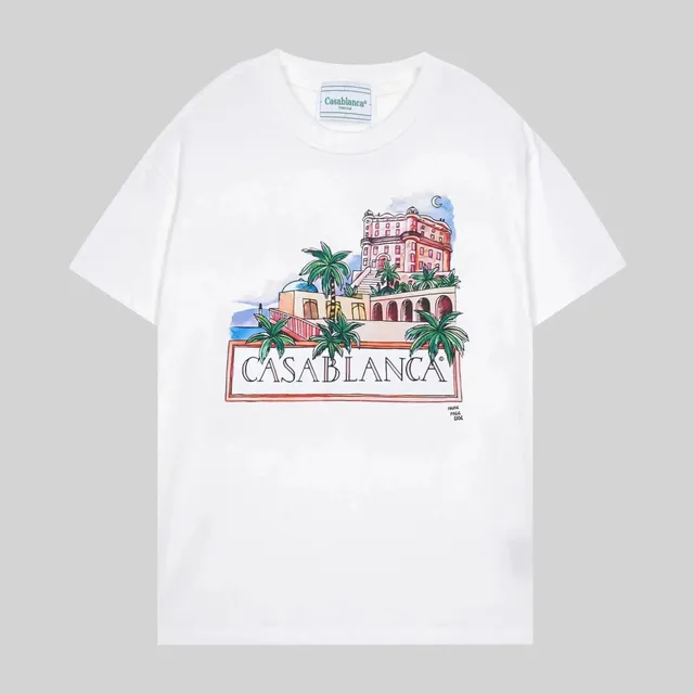Graphic Tee Casablanca Tennis Club Print
