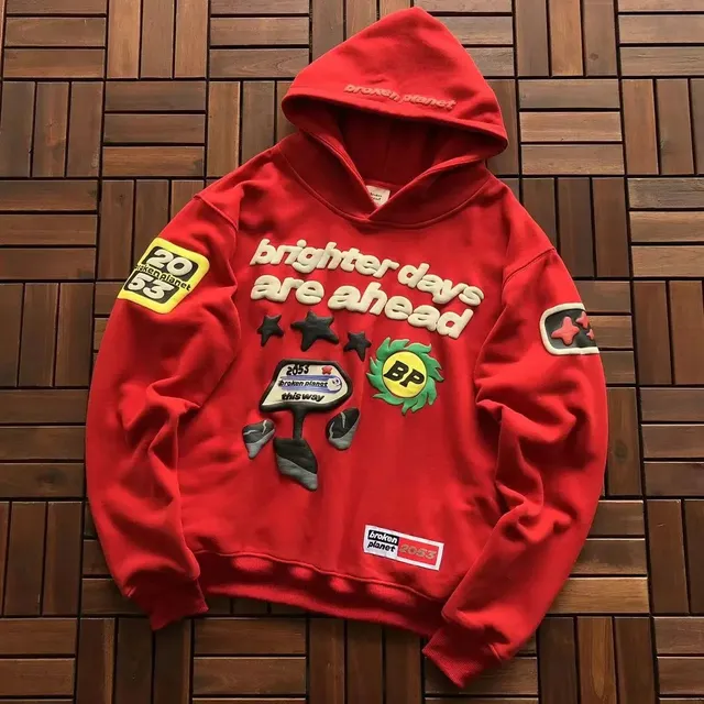 Broken Planet Hoodie Brighter Days Are Ahead