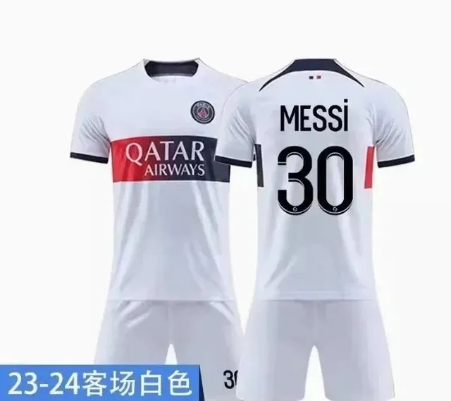 Paris Saint-Germain × Adidas 2023-24 Away Jersey Messi 30