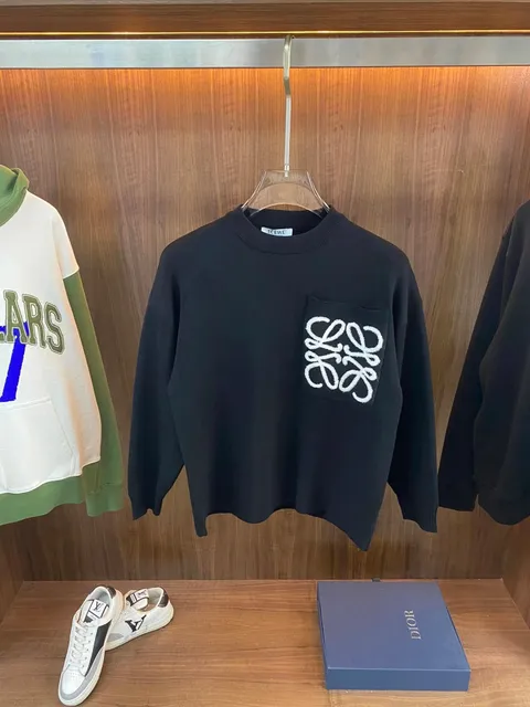 Loewe Knit Sweater Anagram Pocket