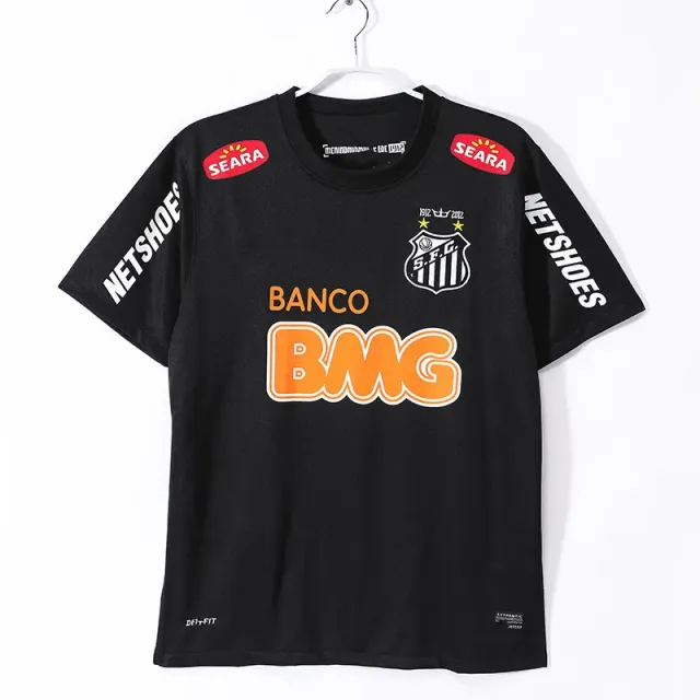 Nike Santos FC Jersey Banco BMG Sponsor