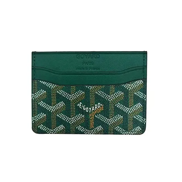 Goyard Card Holder Goyardine Canvas