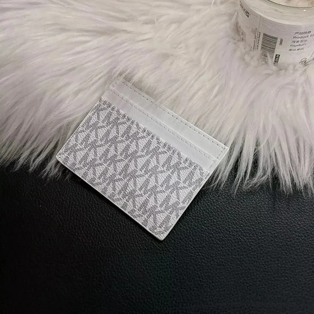 Michael Kors Card Holder MK Logo Print