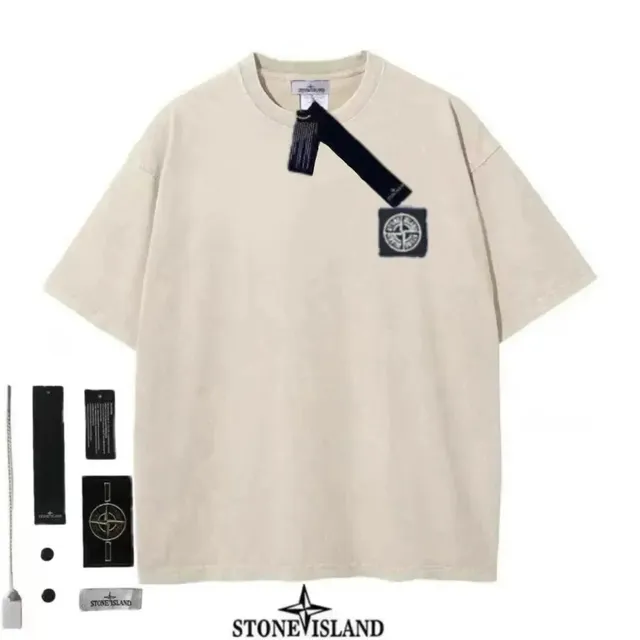 Stone Island T-Shirt Compass Logo Patch