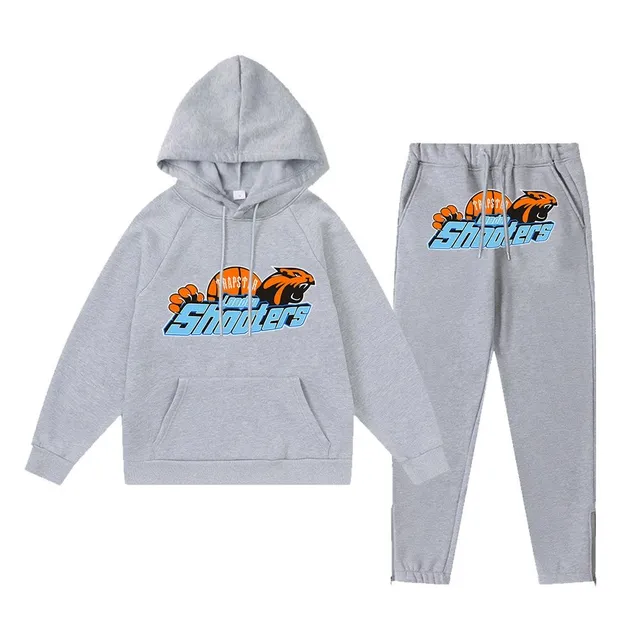 Corteiz Shooters Hoodie and Joggers Set Trapstar London Shooters Graphic