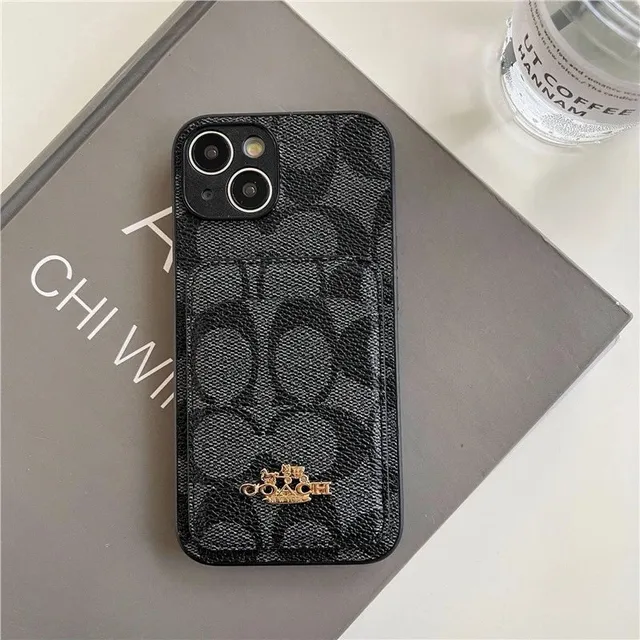 Coach Phone Case with Cardholder
