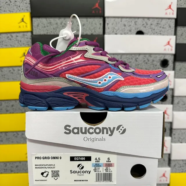 Saucony Pro Grid Omni 9 Magenta/Purple