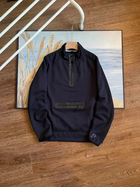Nike Tech Fleece Half-Zip Navy
