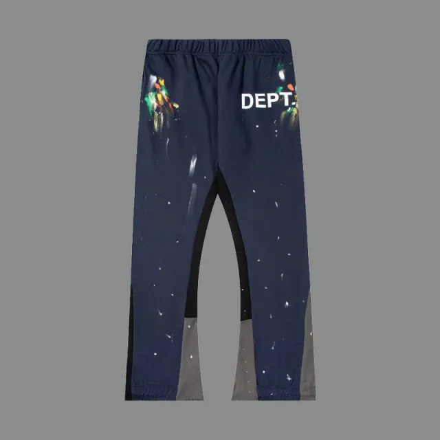 Gallery Dept. Paint Splatter Joggers DEPT. Logo Print