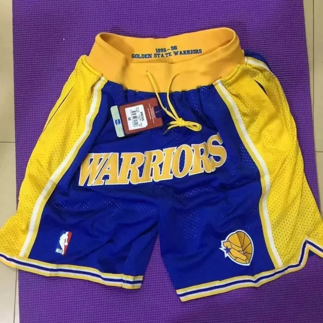 NBA Warriors Mesh Shorts 1995-96 Throwback