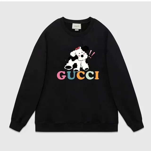 Gucci Cotton Sweatshirt Poodle Graphic