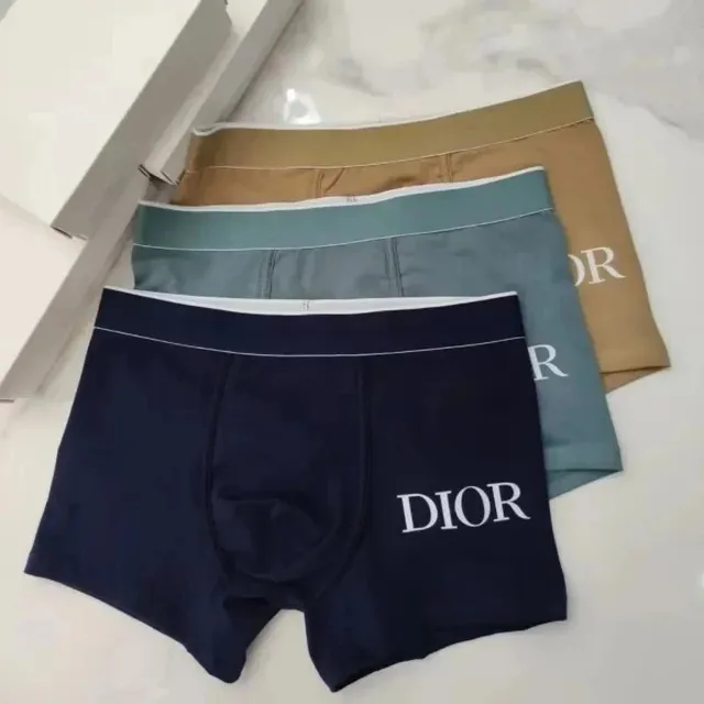 Dior Boxer Briefs Logo Waistband