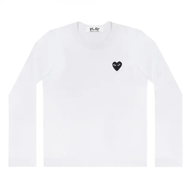 white black heart