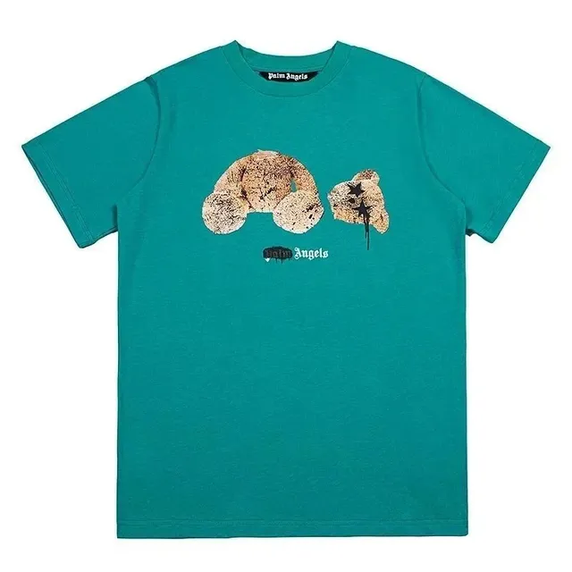 Palm Angels Graphic Tee Bear Print