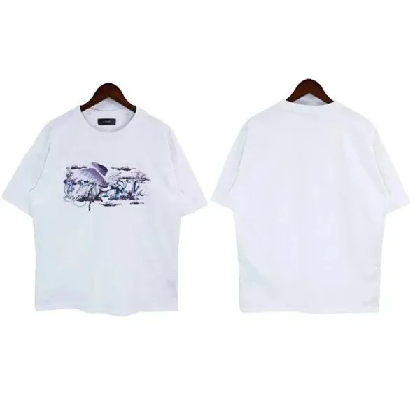 Graphic T-Shirt Mushroom Print