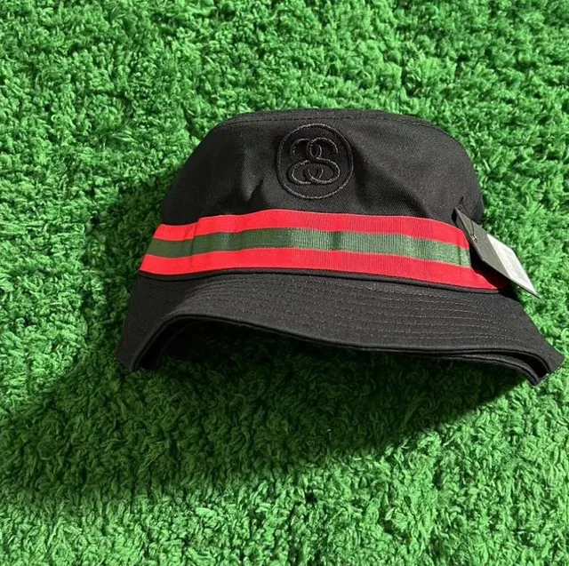 Gucci Bucket Hat Web Stripe
