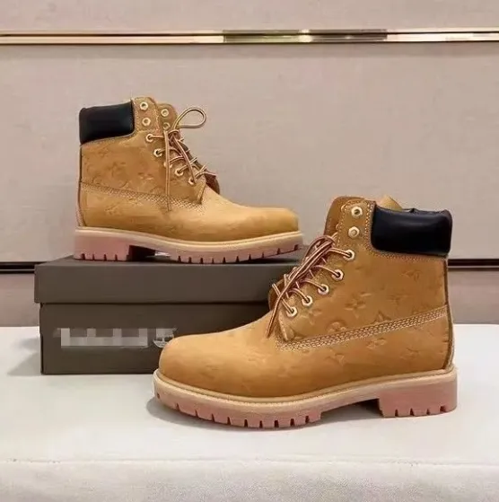 Louis Vuitton Monogram Boot Tan Monogram