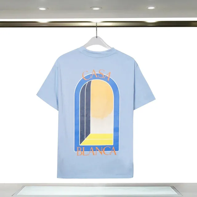Casablanca Graphic T-Shirt Casa Blanca Arch Print