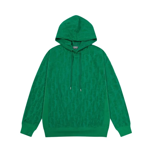 Dior Hooded Sweatshirt Oblique Logo Jacquard