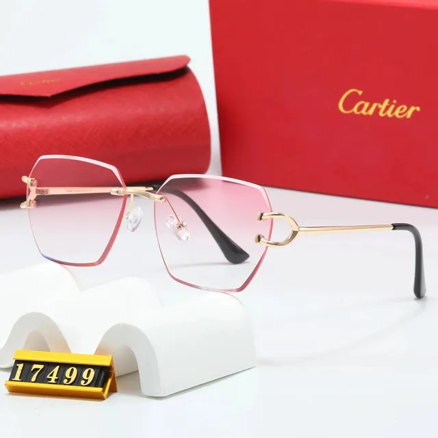Cartier Juste Un Clou Sunglasses Gradient Pink Lens