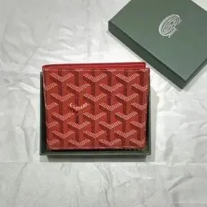 Goyard Saint Louis Wallet Goyardine Canvas