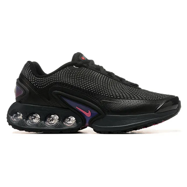 Nike Air Max Plus Triple Black with Pink Swoosh