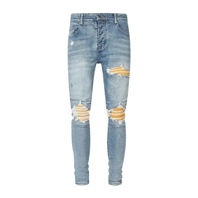 Slim Fit Jeans Distressed