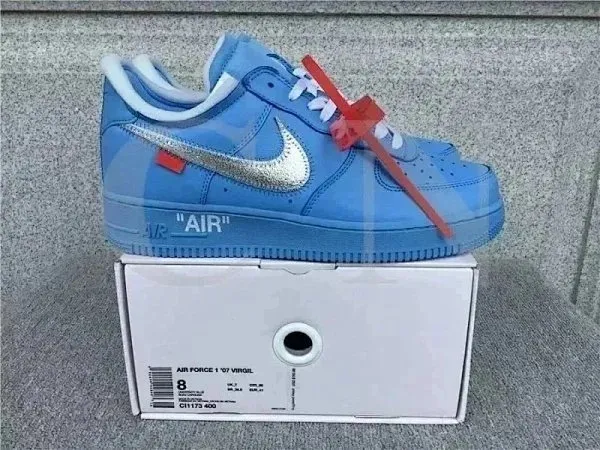 Nike Air Force 1 Low Off-White University Blue