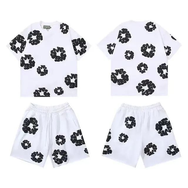 Printed Set Scrunched Hair Tie Print