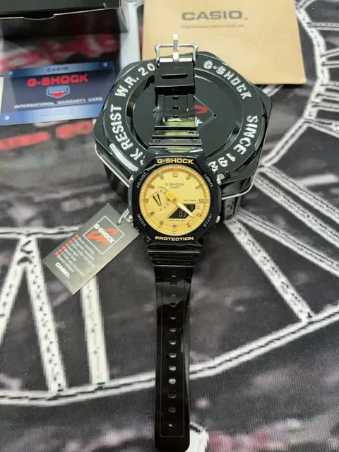 Casio G-Shock Gold Dial