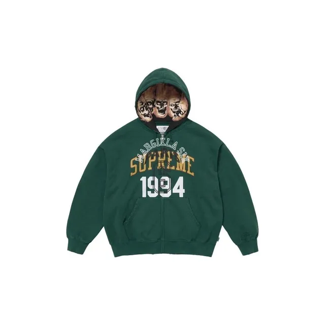 Supreme × Gallery Dept. Zip-Up Hoodie Margiela Six 1994