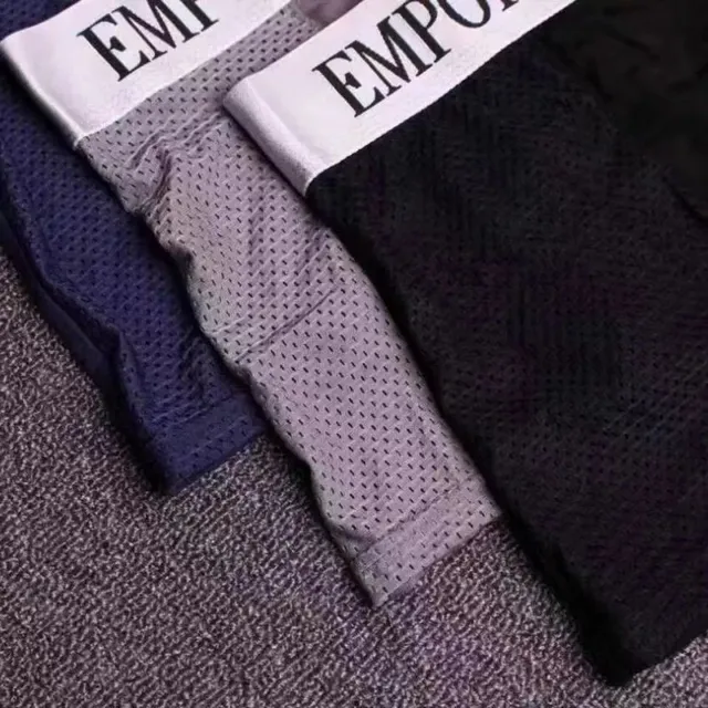 Emporio Armani Boxer Briefs Mesh Waistband