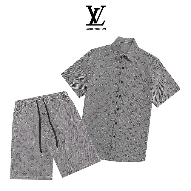 Louis Vuitton Monogram Stripe Set