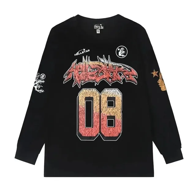 Hellstar Long Sleeve Tee 08 Graphic Print
