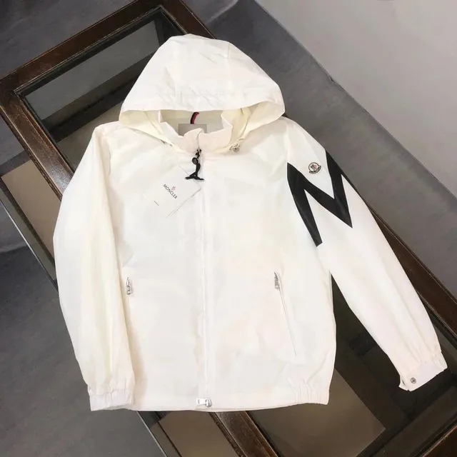 Moncler Windbreaker Jacket Black Logo